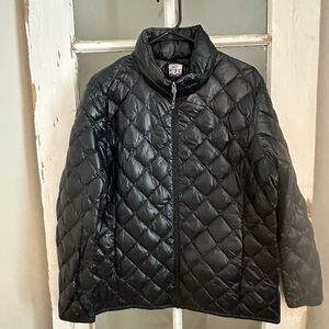 32 Degrees Women's Black Quilted Puffer Jacket
